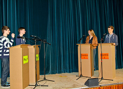 Jugend debattiert - Regionalwettbewerb