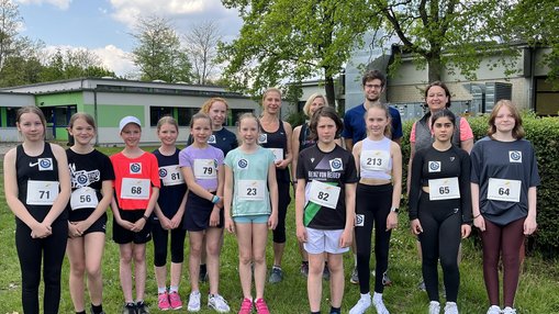 Gruppenbild der Sportlerinnen und Sportler