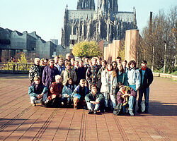 Foto: Russland-Austausch: Gegenbesuch auf Ausflug in Köln mit Herrn Grüne (1992)