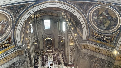 Bild aus dem Petersdom