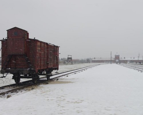 Rampe im KL Auschwitz Birkenau