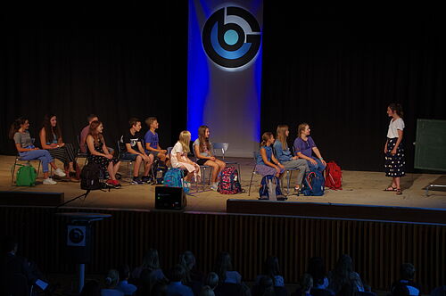 Foto: Ein Einblick in den Alltag? Sketch der Theaterwerkstatt