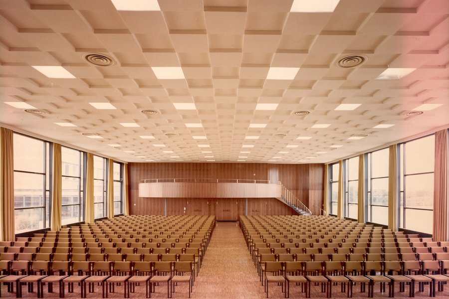 Foto: Neubau "Auf der Ramhorst" - die neue Schulaula