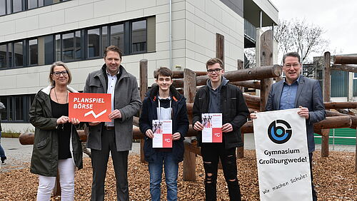 Planspiel Börse 2023 Foto Siegerehrung