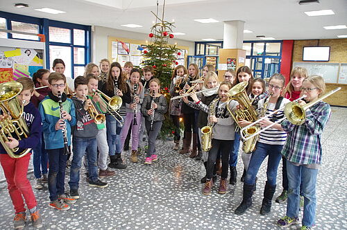 Foto: Bläserklasse "Music Kids"