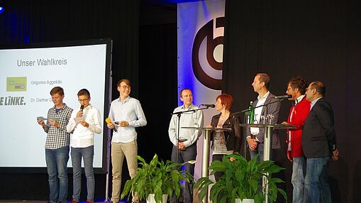 Foto: Diskussionsveranstaltung mit den Kandidaten für den Bundestag 2017