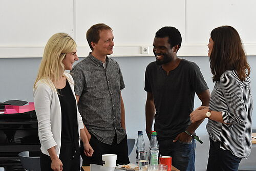 Foto: Nicole Behnke, Eckhard Steinmüller (JANUN Hannover, Jugendumweltbüro), Joseph Kenson Sakala (Umweltwissenschaftler, Malawi), Johanna Lameyer