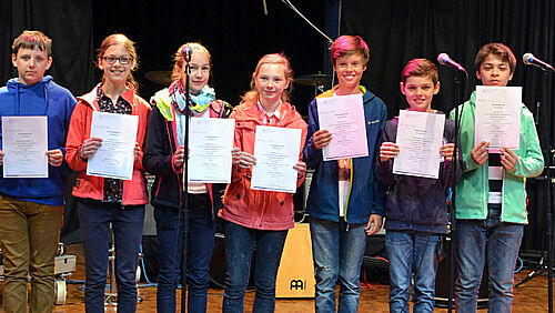 Sieger im Landeswettbewerb des Bundeswettbewerbs Fremdsprachen