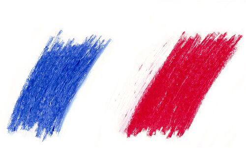 Foto: Drapeau bleu-blanc-rouge - seit 1794 die Nationalflagge unserer Nachbarn