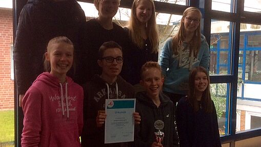 Teilnehmerinnen und Teilnehmer des Wettbewerbs