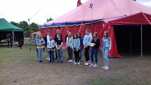 Teilnehmerinnen und Teilnehmer des Literaturwettbewerbs 2022